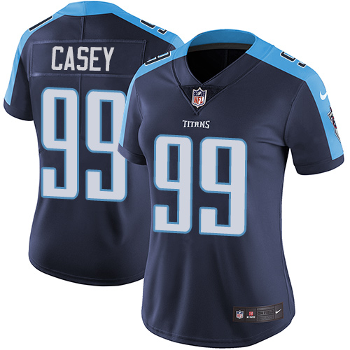 2019 Women Tennessee Titans 99 Casy blue Nike Vapor Untouchable Limited NFL Jersey